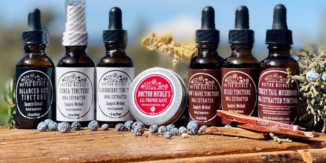About Nicole’s Spagyric Herbal Tinctures (Extracts) and Salves