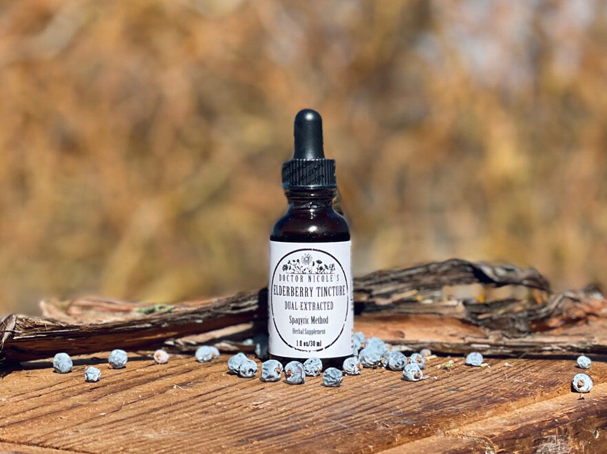 Nicole's Apothecary Elderberry Tincture 04 Nicole's Apothecary Elderberry Tincture 04