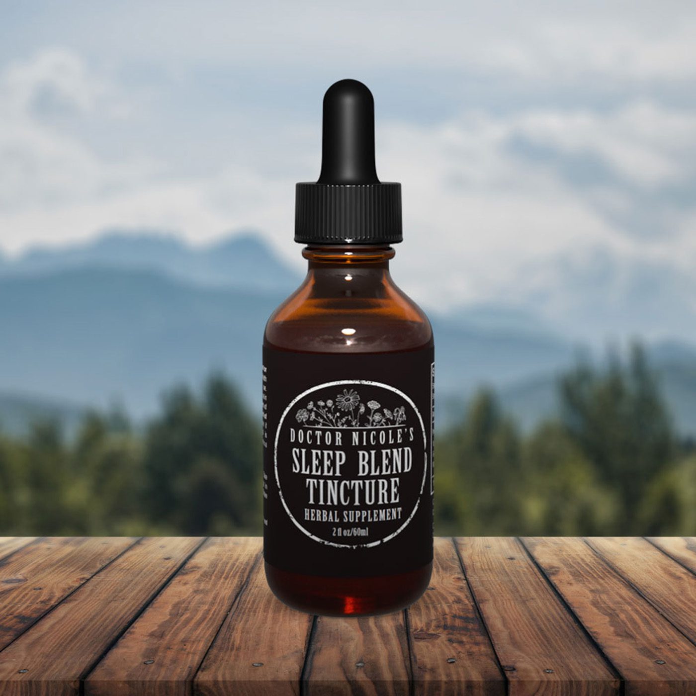 Nicole's Apothecary Sleep Blend Tincture by Nicole Apelian Nicole's Apothecary Sleep Blend Tincture