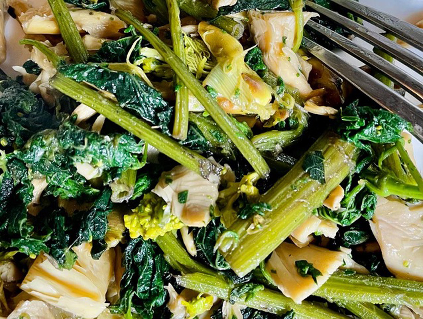 Butterbur Stir Fry Butterbur Stir Fry