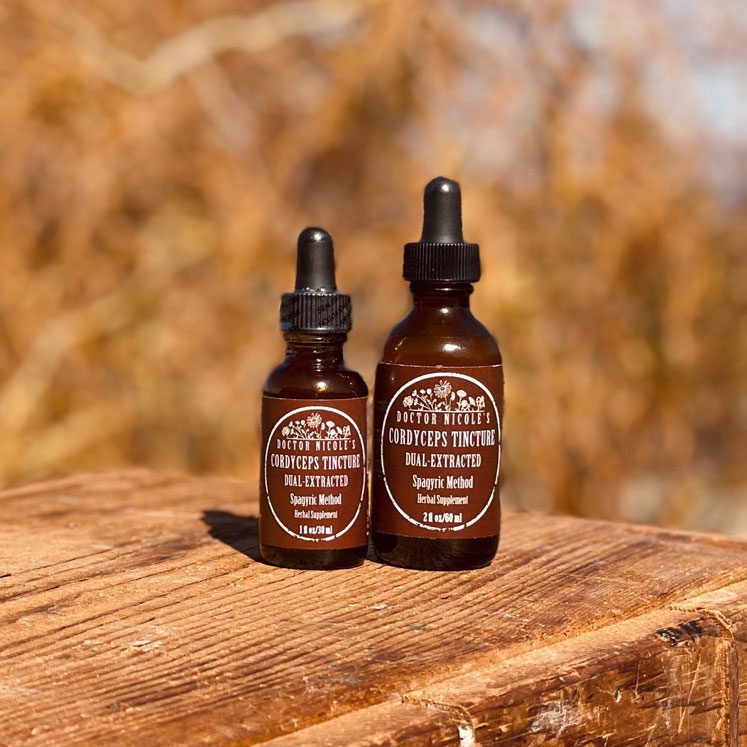 Nicole's Apothecary Sleep Blend Tincture by Nicole Apelian Nicole's Apothecary Cordyceps Mushroom Tincture