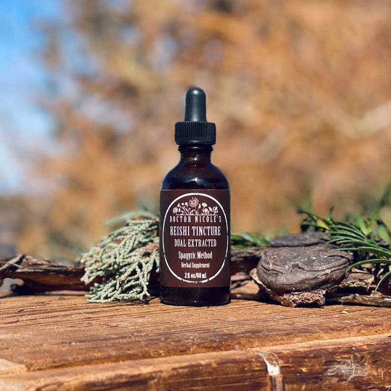 Nicole's Apothecary Sleep Blend Tincture by Nicole Apelian Nicole's Apothecary Reishi Mushroom Tincture