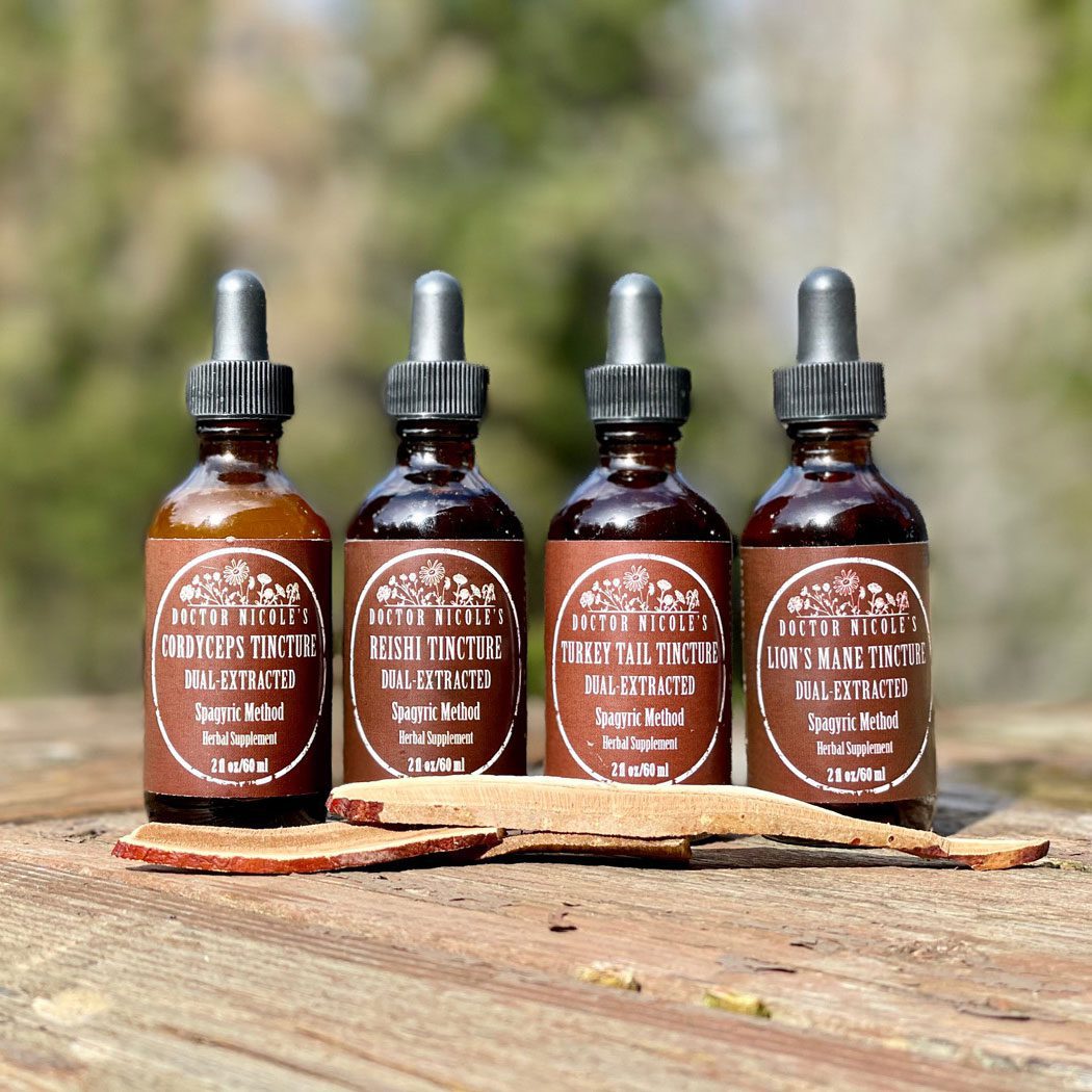 Nicole's Apothecary Sleep Blend Tincture by Nicole Apelian Nicole's Apothecary Mushroom FOURTress Bundle