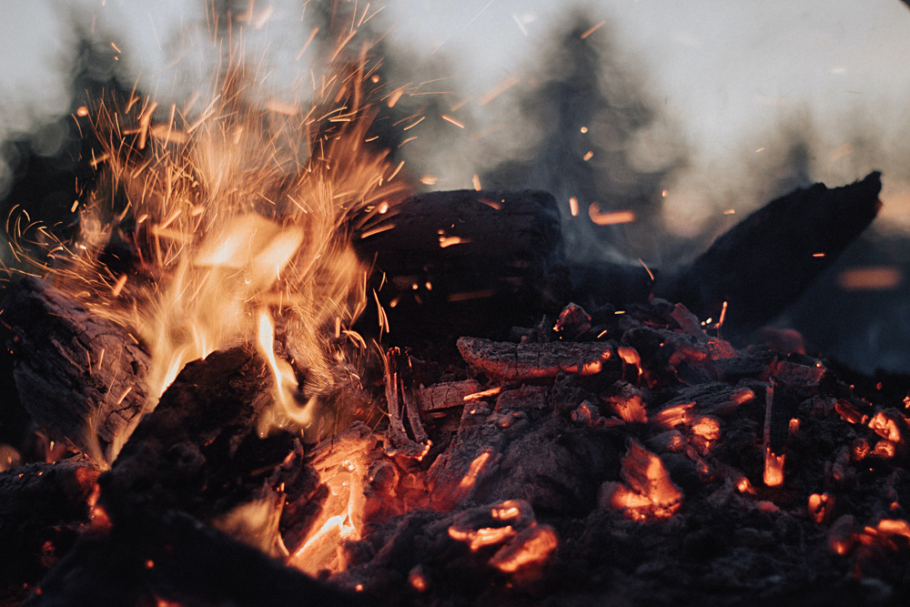 campfire and sparks campfire and sparks