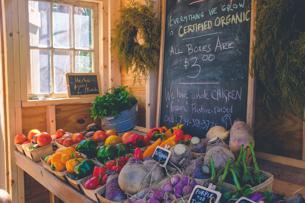 fresh organic fruit and vegetable stand fresh organic fruit and vegetable stand