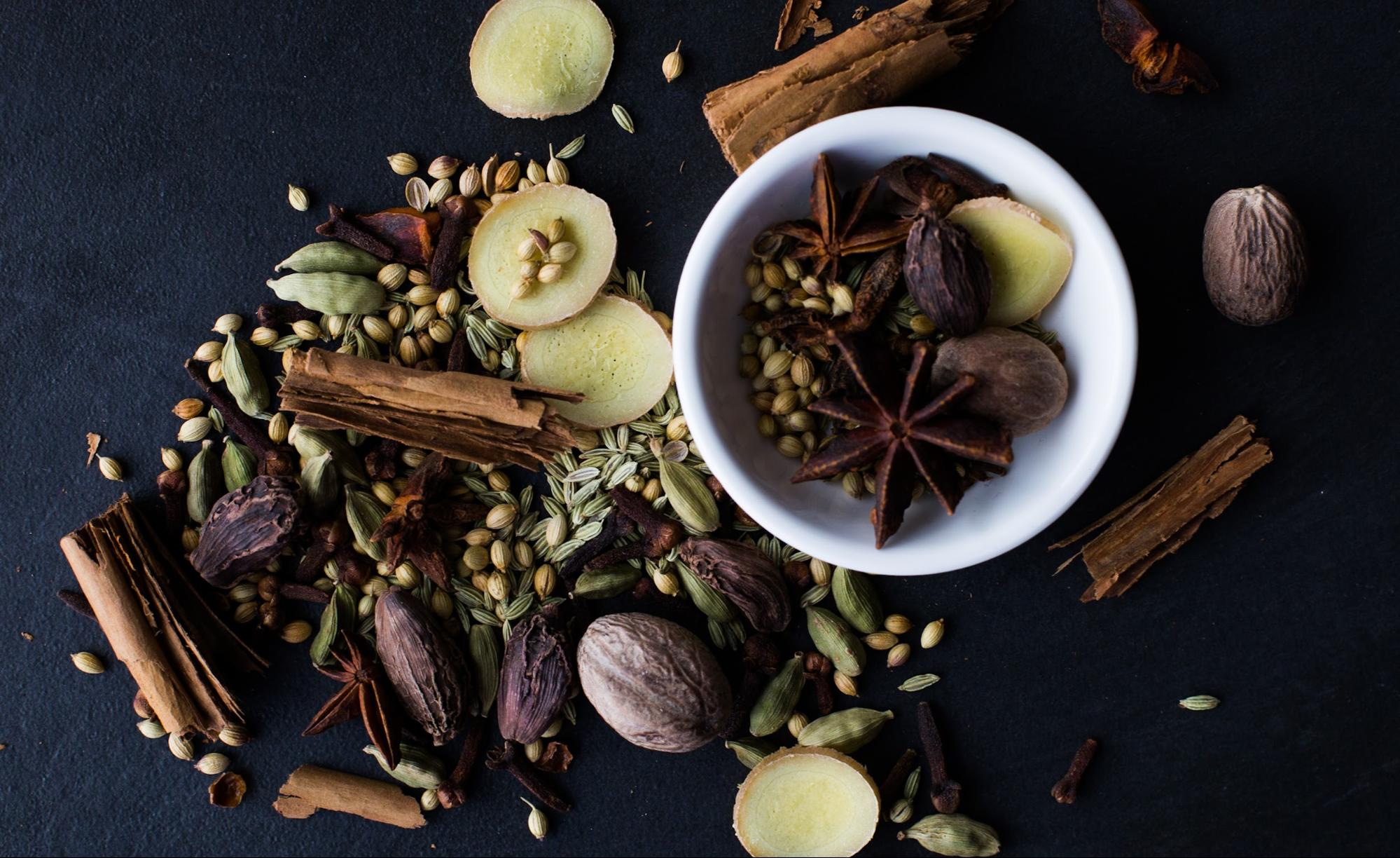 chai spices in a mug chai spices in a mug