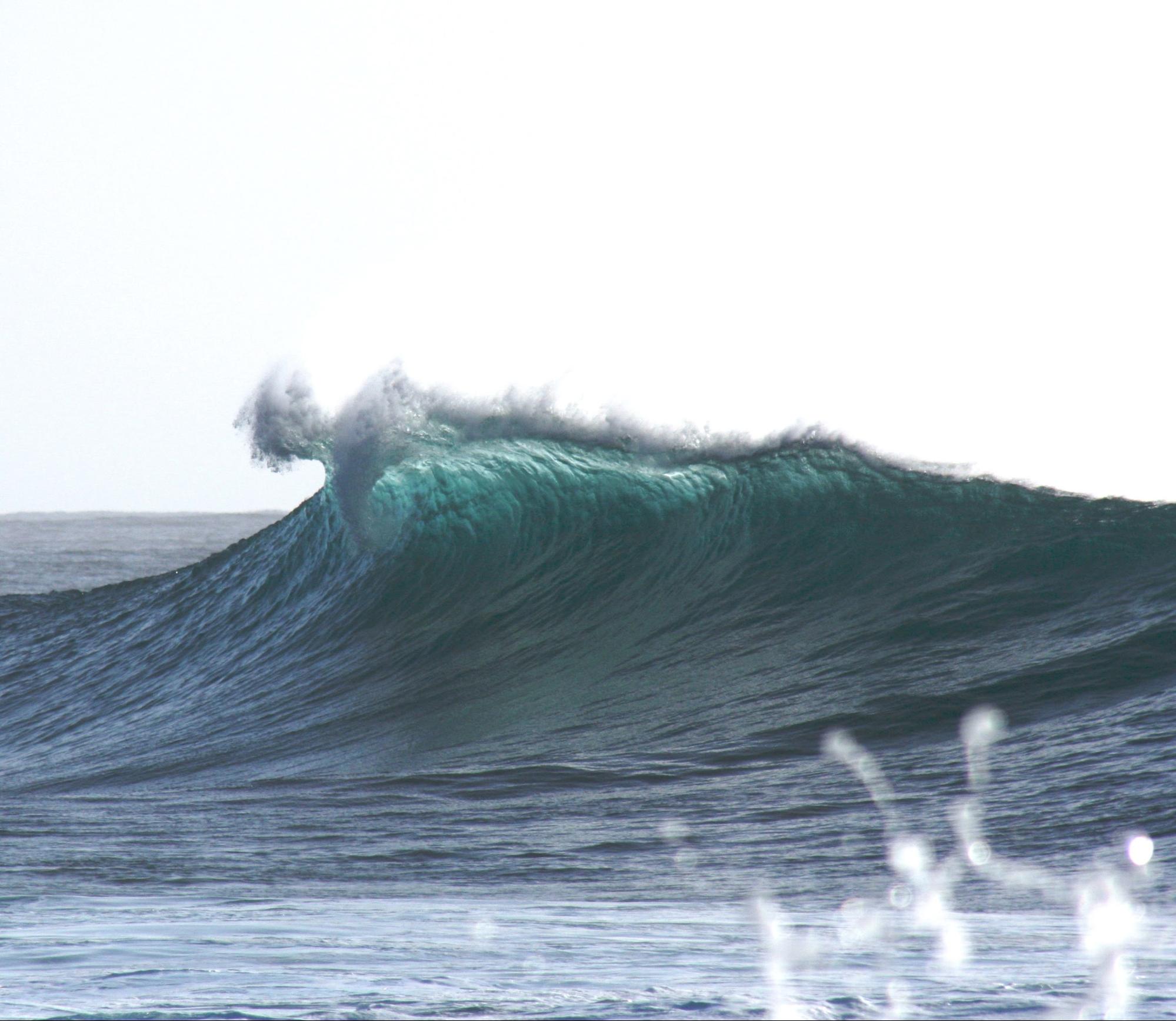 crest of a wave crest of a wave
