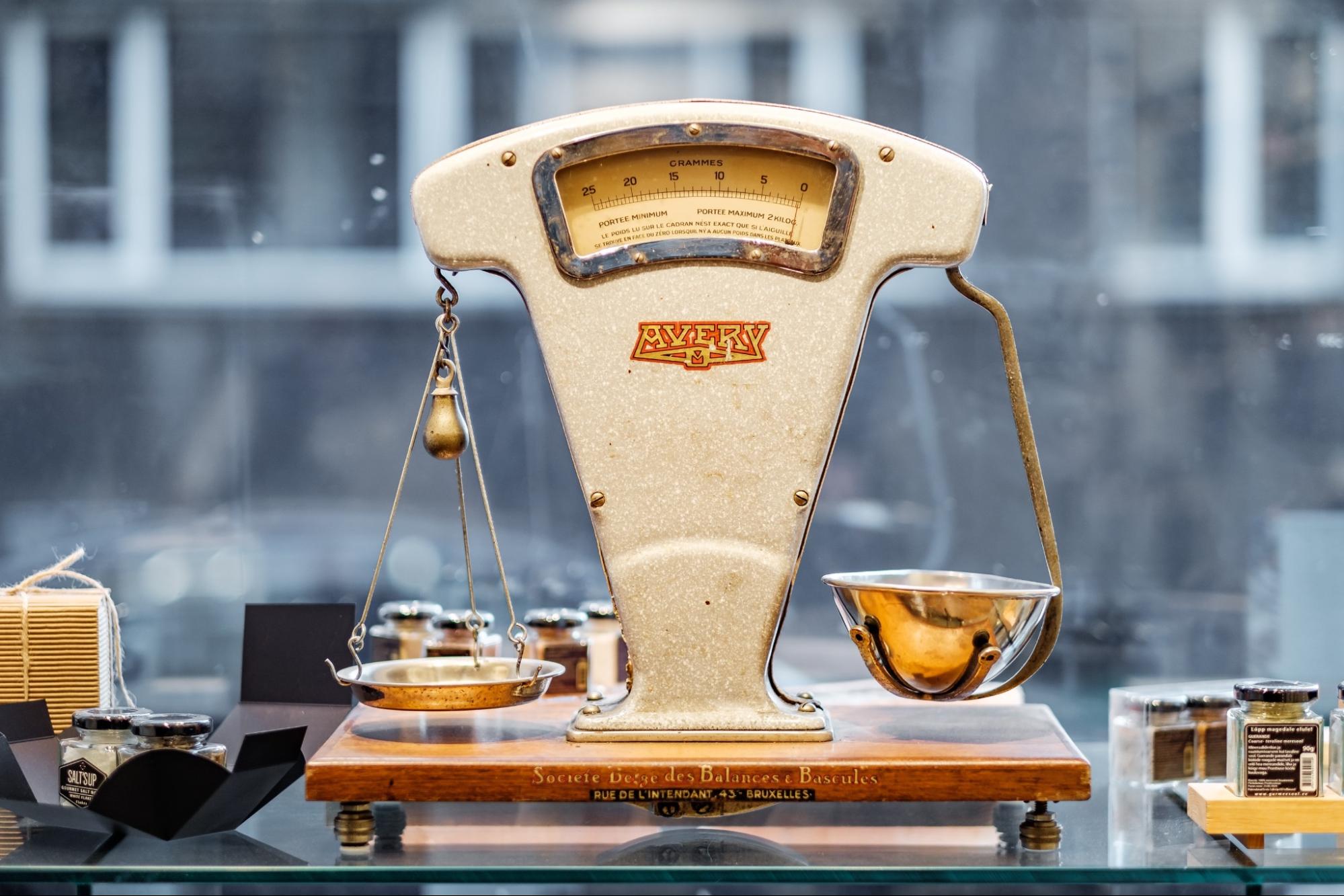 vintage grocery scale vintage grocery scale