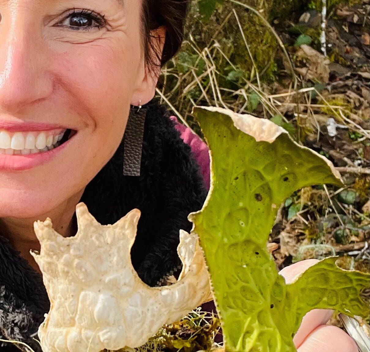 Nicole Apelian foraging lungwort The Hidden Dangers of Wildfire Smoke: Here’s How to Lessen the Health Impact