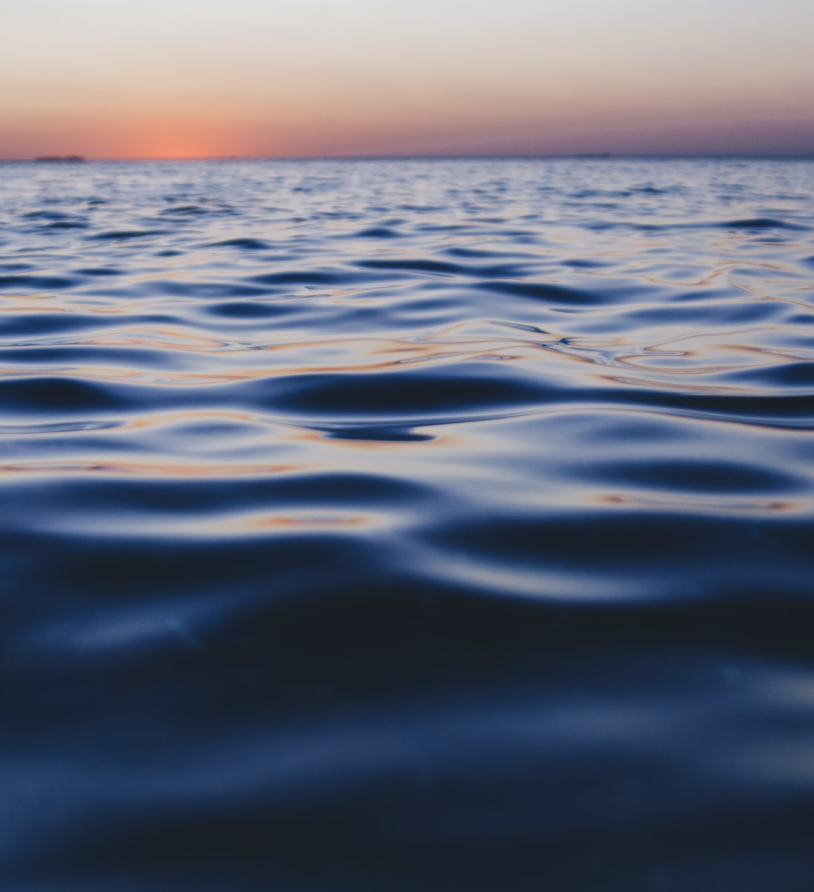 calm sunset ocean water calm sunset ocean water