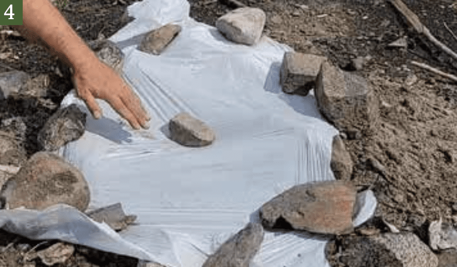 solar still plastic cover