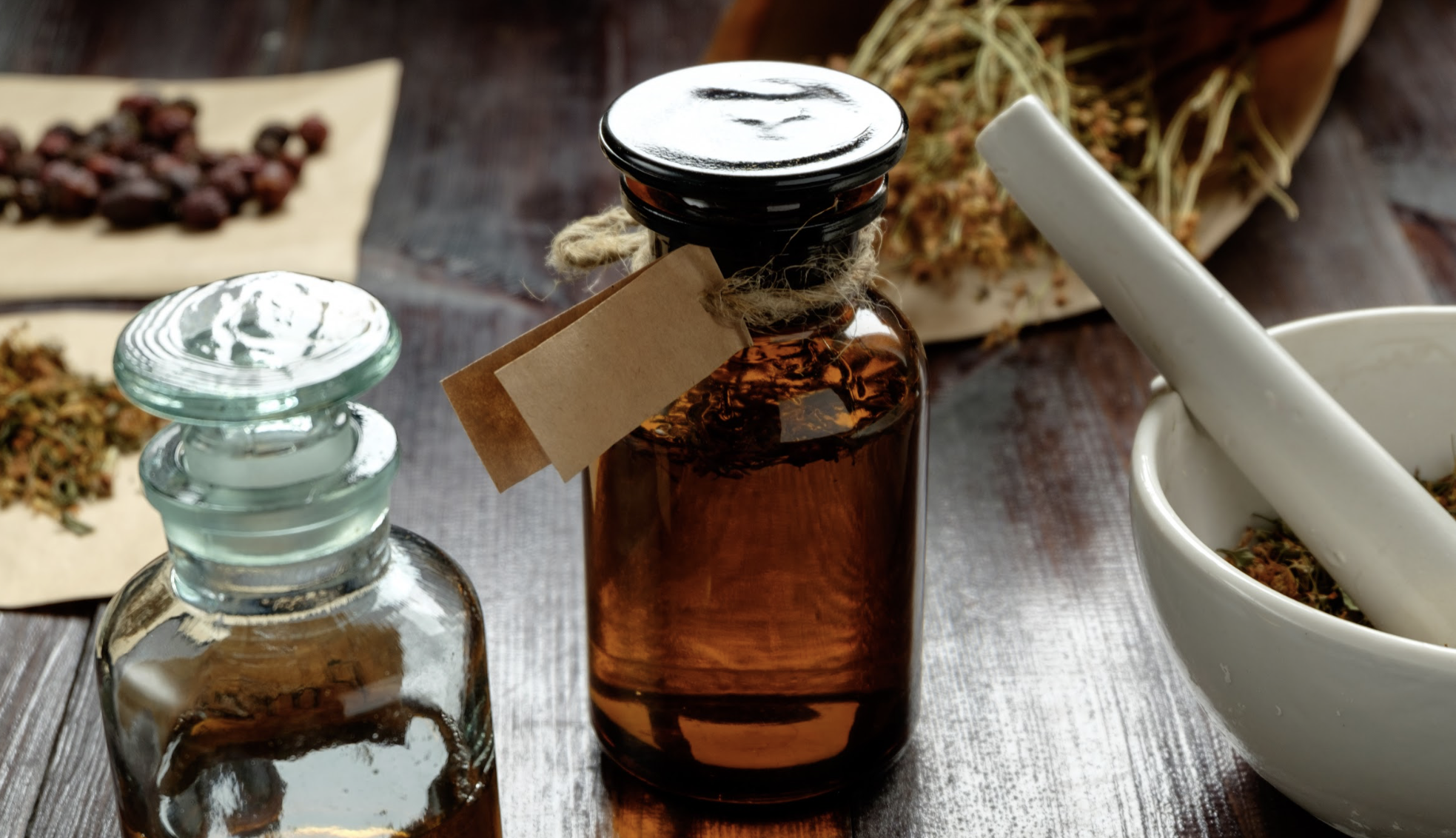 hand labeled tinctures